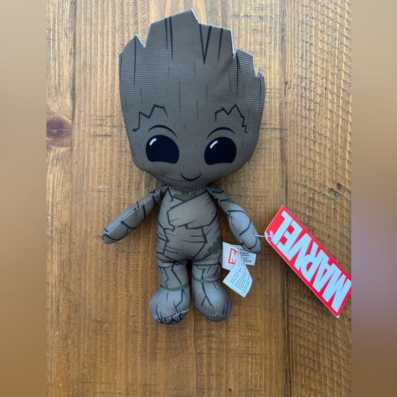 Groot Guardians of the Galaxy 9" Stuff Plush Toy Soft Stuffed Figure Tags - Picture 1 of 6